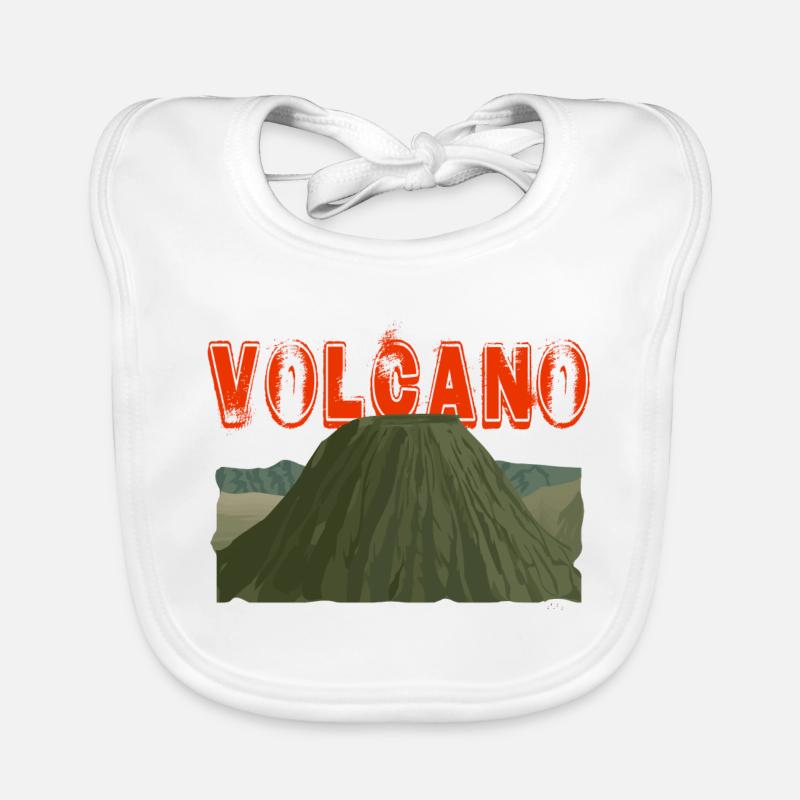 Volcano | Vulkan | vulcano Baby Bio-Lätzchen