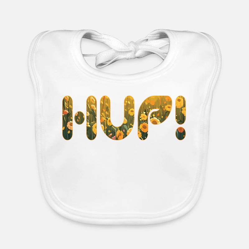 HUP im Blumenfeld Baby Bio-Lätzchen