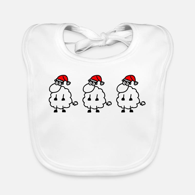 Noël de mouton Bavoir bio Bébé