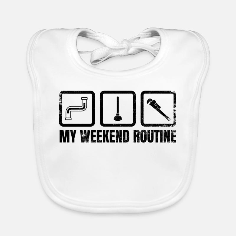 Ma routine du week-end Bavoir bio Bébé