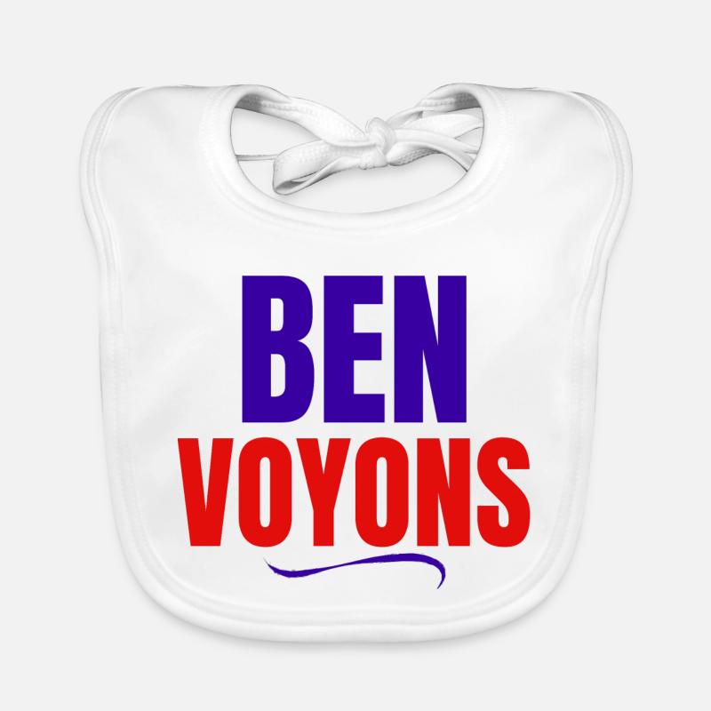 ben voyons, génération Z Bavoir bio Bébé