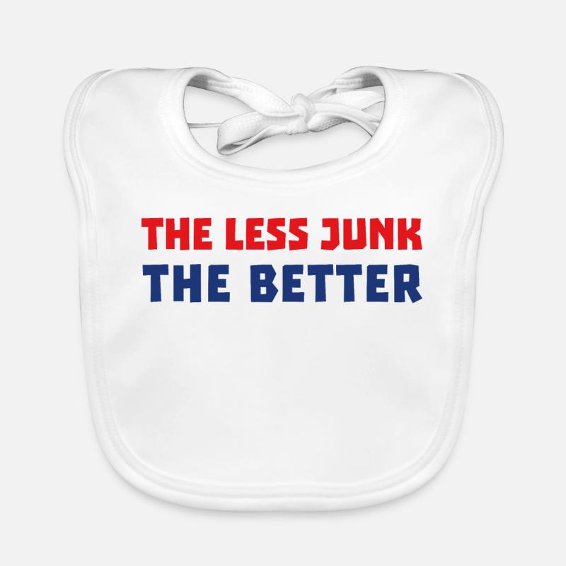 MOINS IL Y A DE DÉCHETS, MIEUX C’EST Bavoir bio Bébé