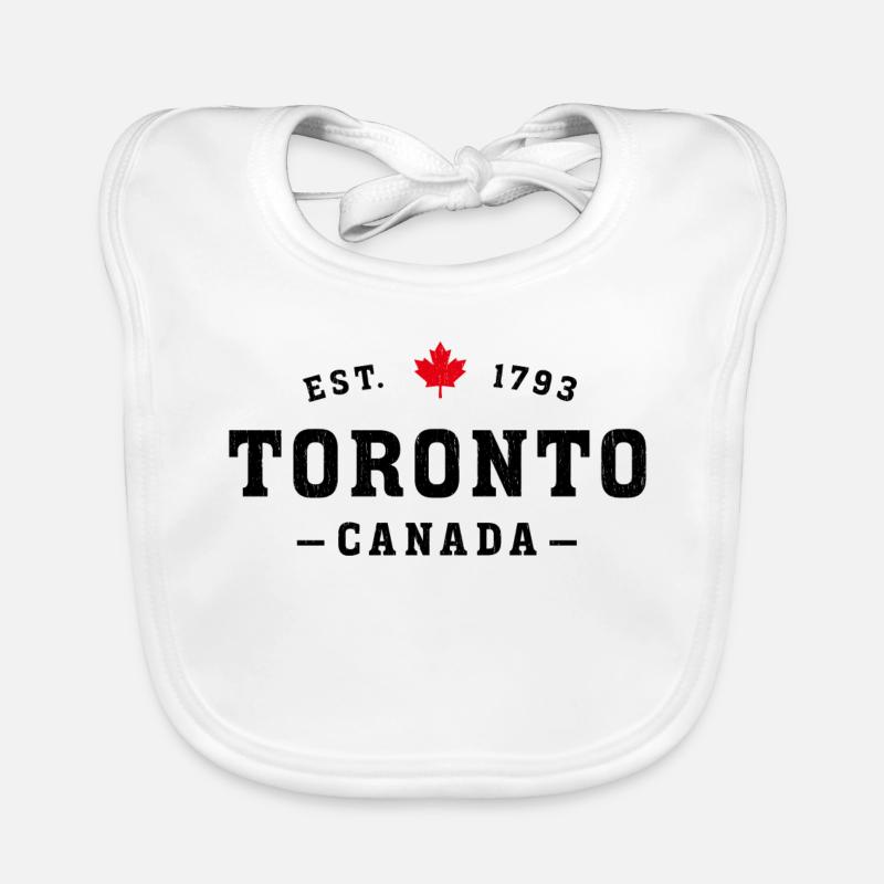 Toronto Canada Baby Bio-Lätzchen