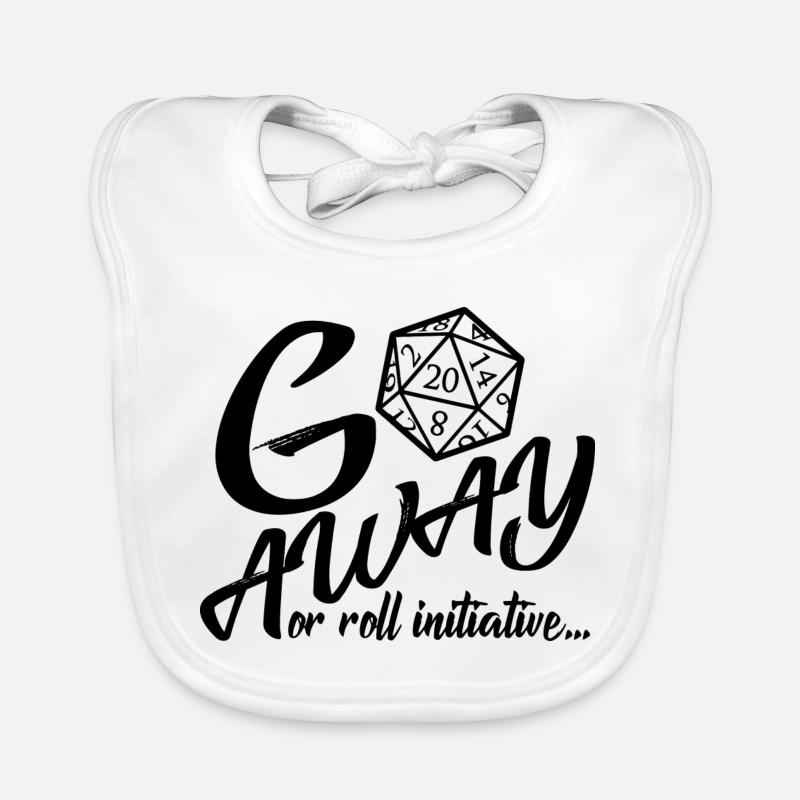 Go Away RPG GAME Organic Baby Bibs