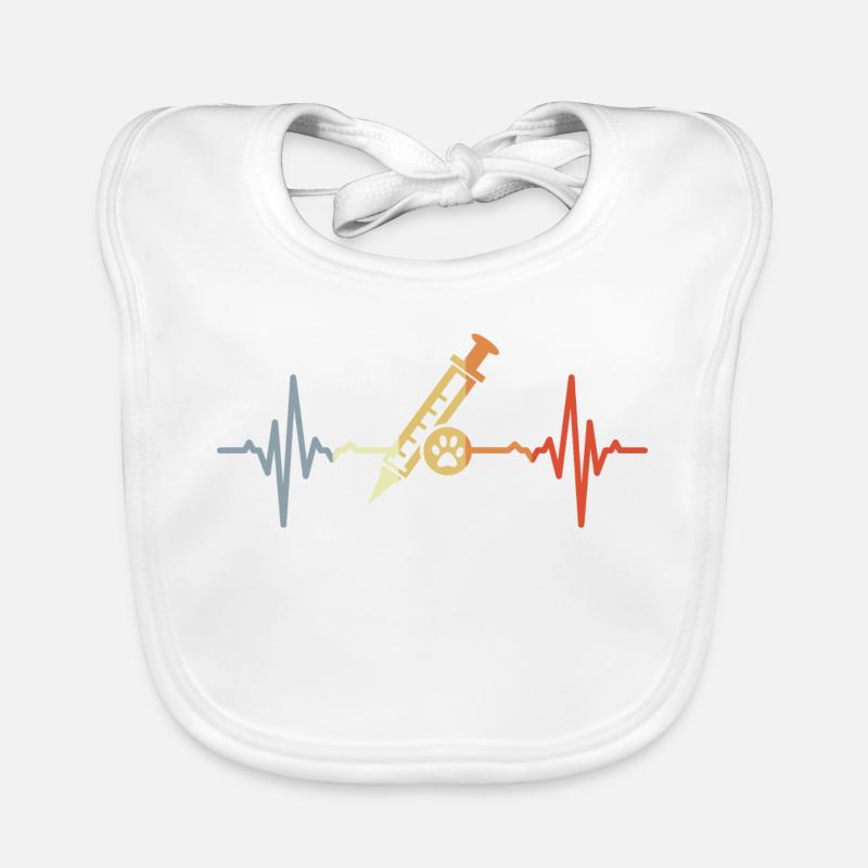 Seringue vétérinaire ECG Bavoir bio Bébé