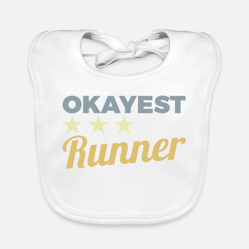 Okayest Runner Baby Bio-Lätzchen
