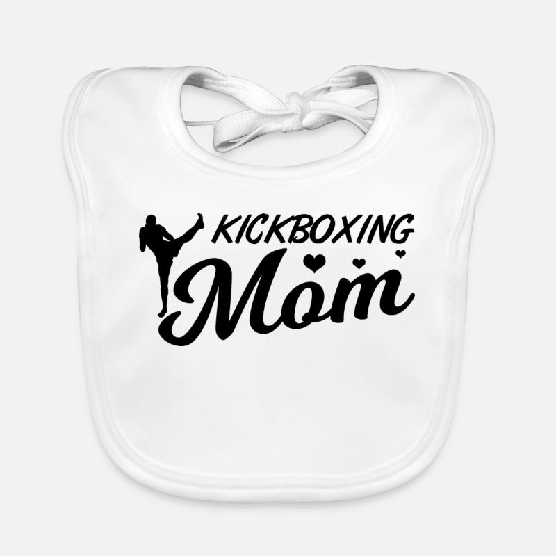 Kickboxer Mama Baby Bio-Lätzchen