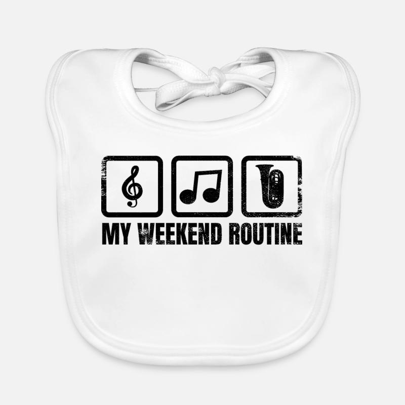 My Weekend Routine Organic Baby Bibs