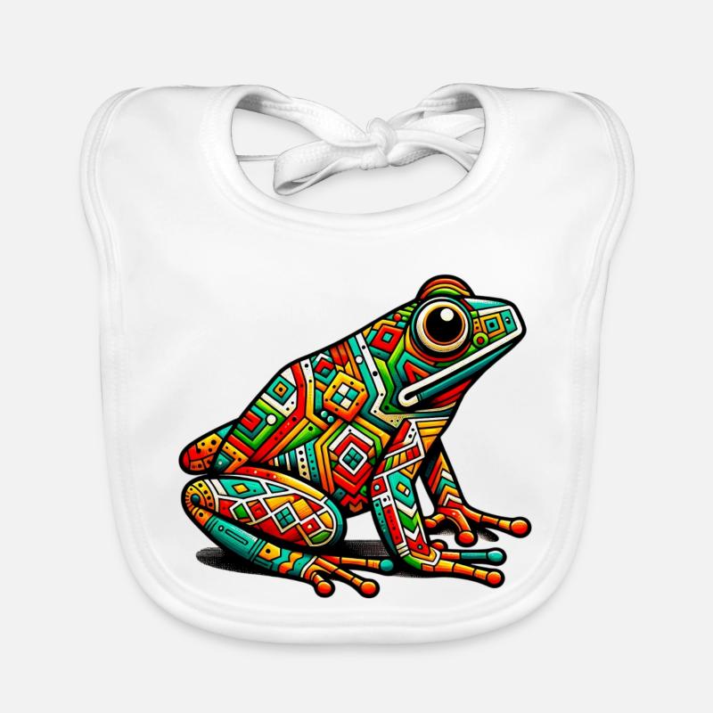 Frog Organic Baby Bibs