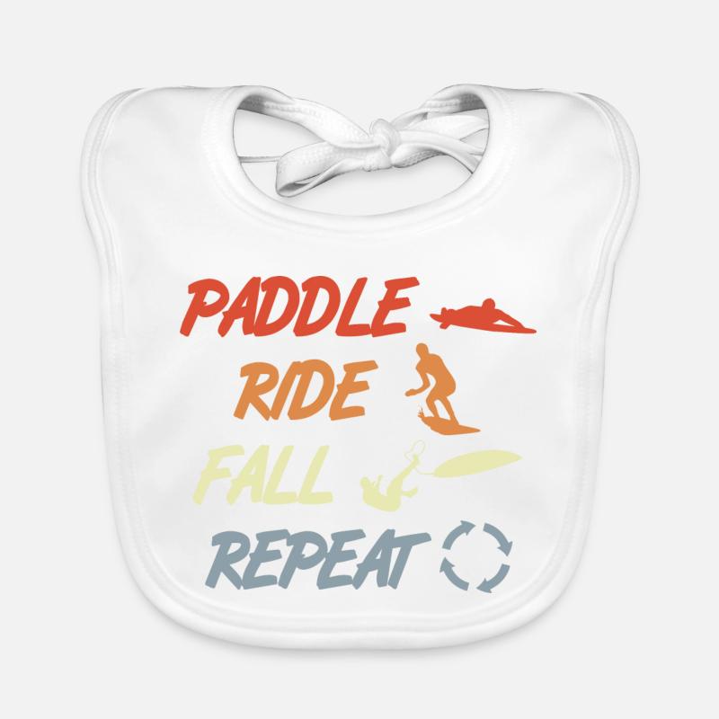 Paddle Surf Répétition Bavoir bio Bébé