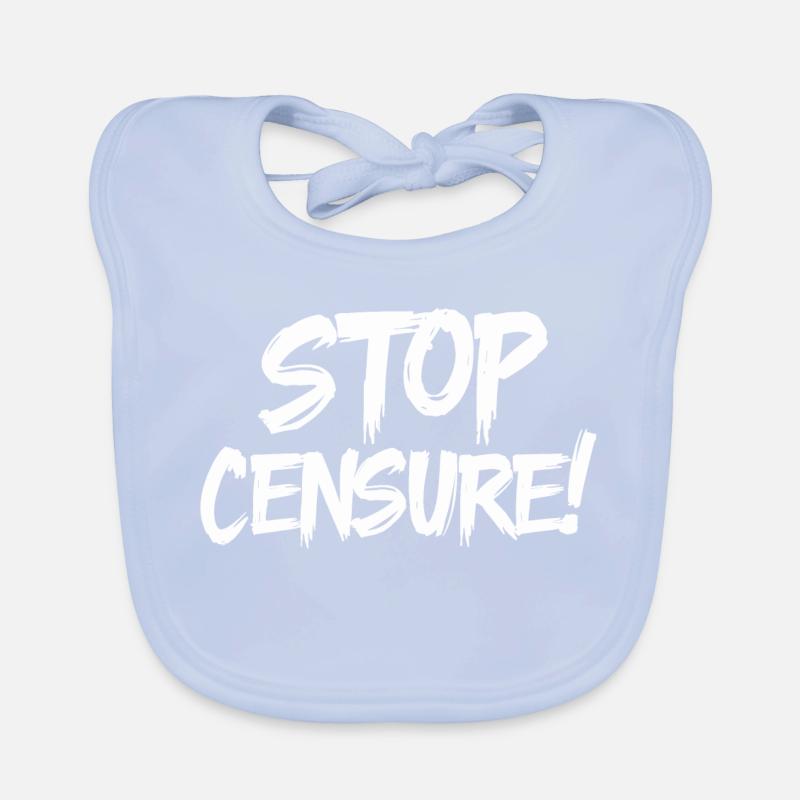 Stop censure Bavoir bio Bébé