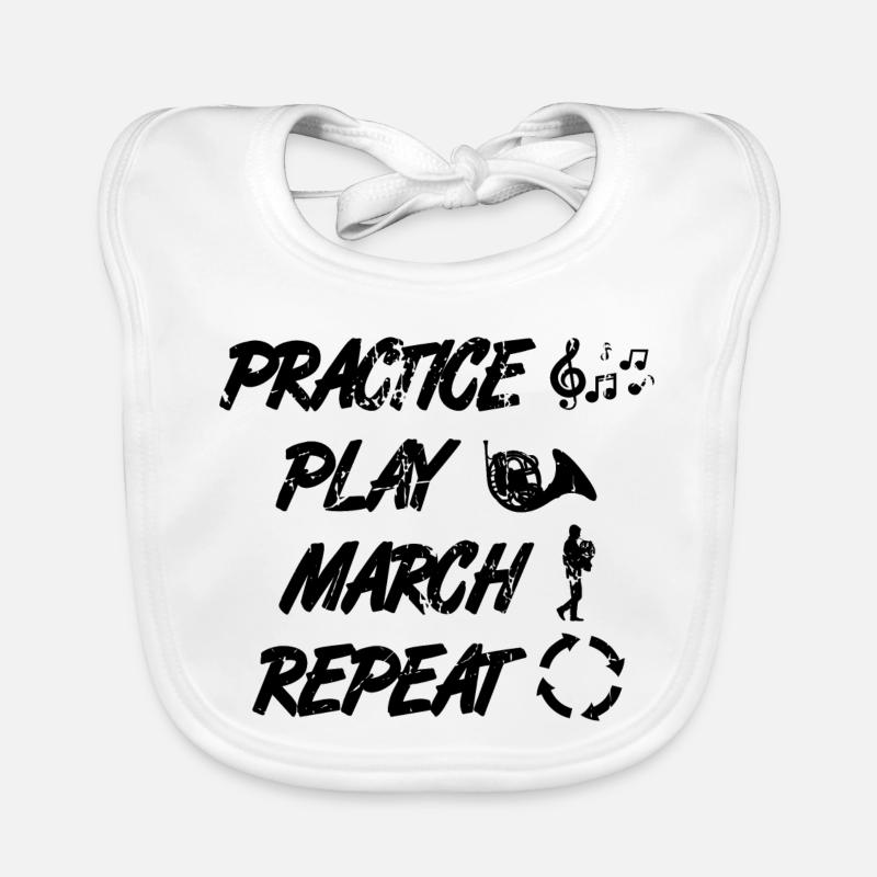 Waldhornist Routine Baby Bio-Lätzchen