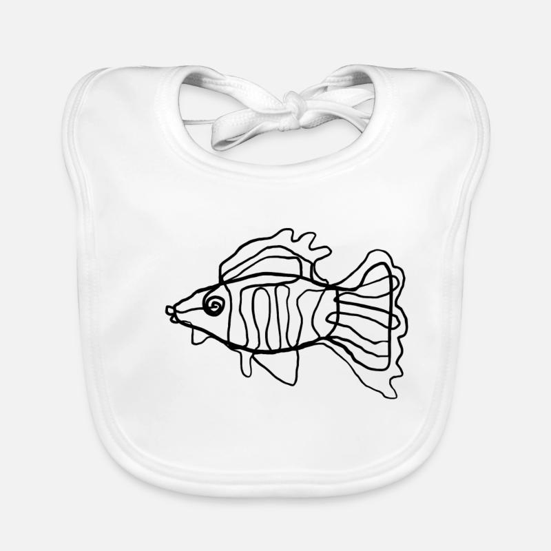 Fisch Baby Bio-Lätzchen
