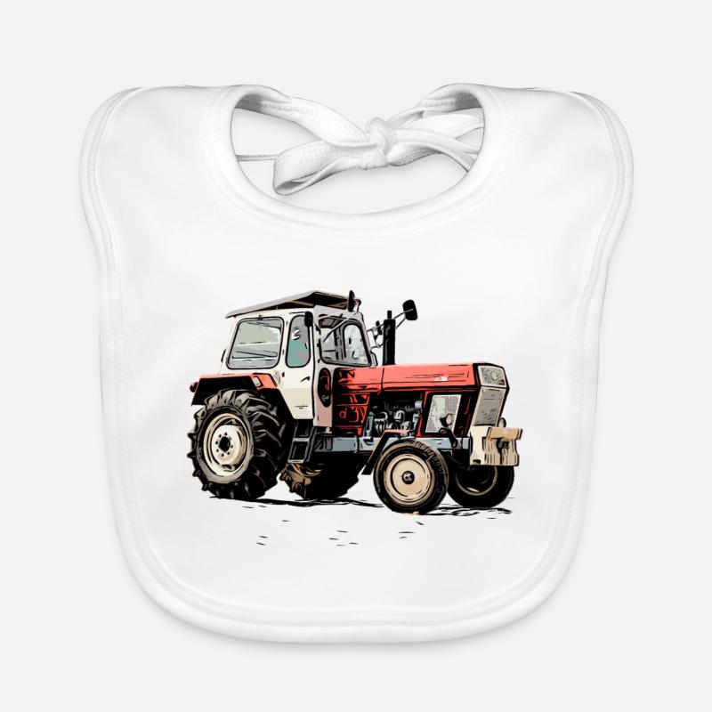 Progress Tractor ZT Organic Baby Bibs