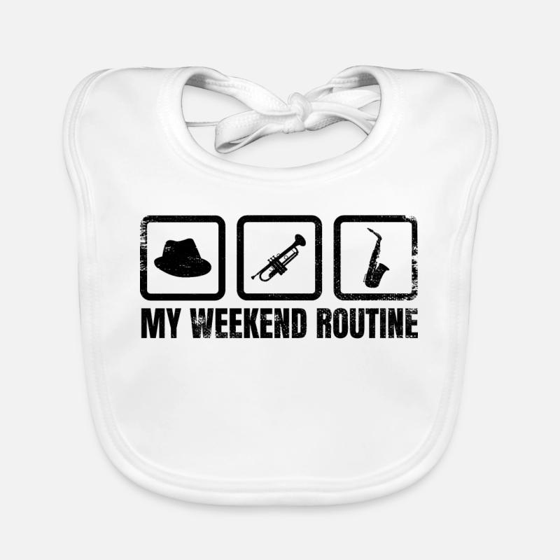 Meine Wochenendroutine Baby Bio-Lätzchen