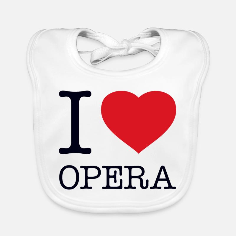 J’ADORE L’OPÉRA Bavoir bio Bébé