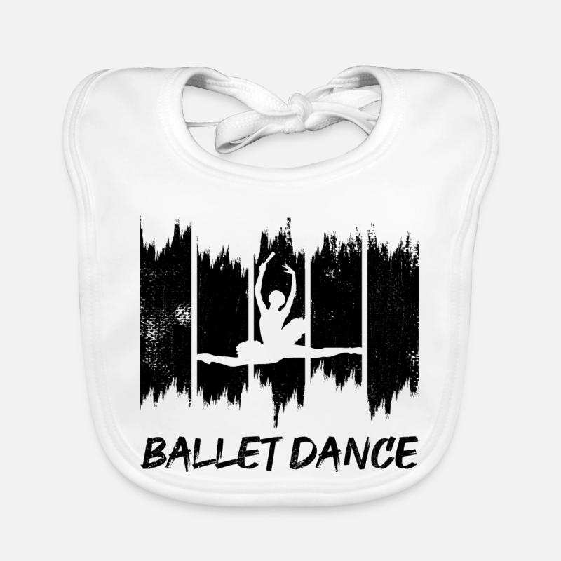 Danse classique Bavoir bio Bébé