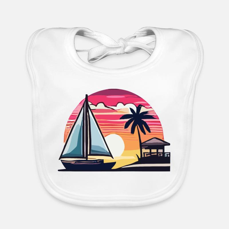 Summer Organic Baby Bibs