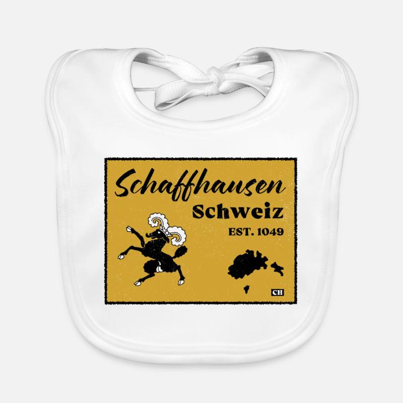 Schaffhausen Wappen 1049 Jubiläum Baby Bio-Lätzchen