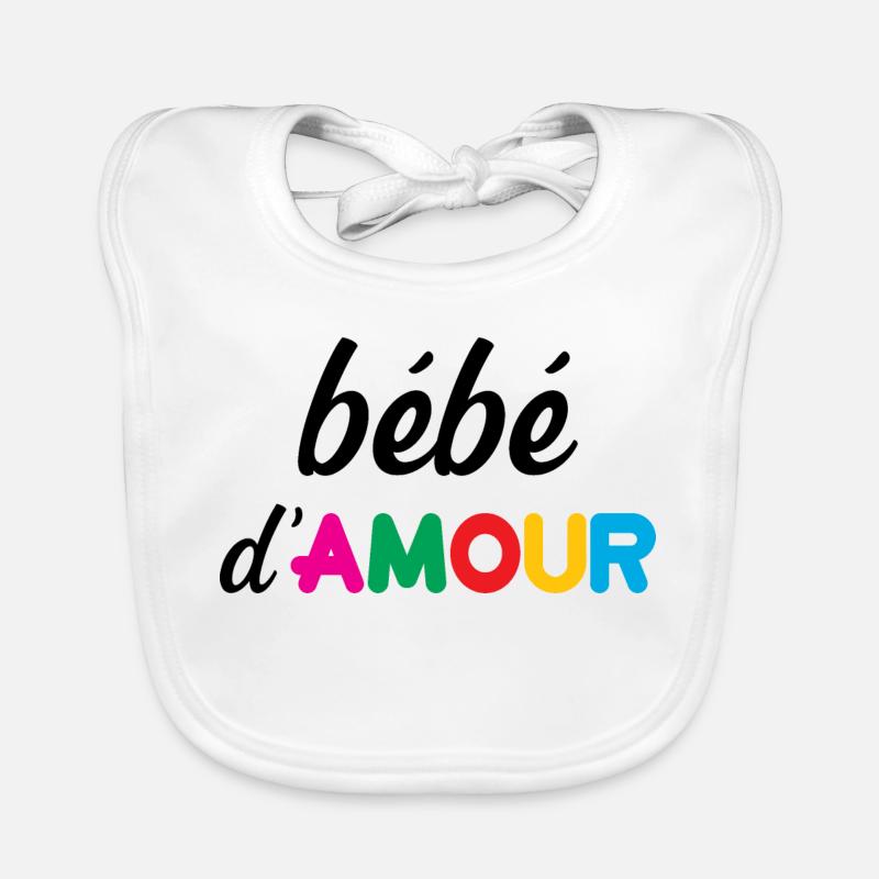 bébé d'Amour Bavoir bio Bébé