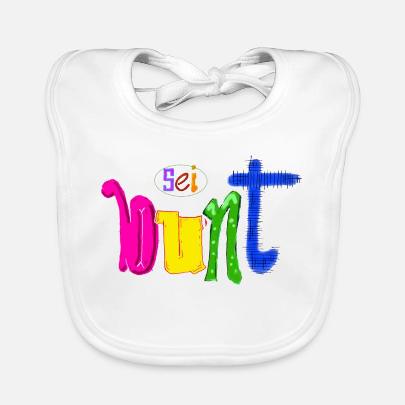 Bunt Baby Bio-Lätzchen