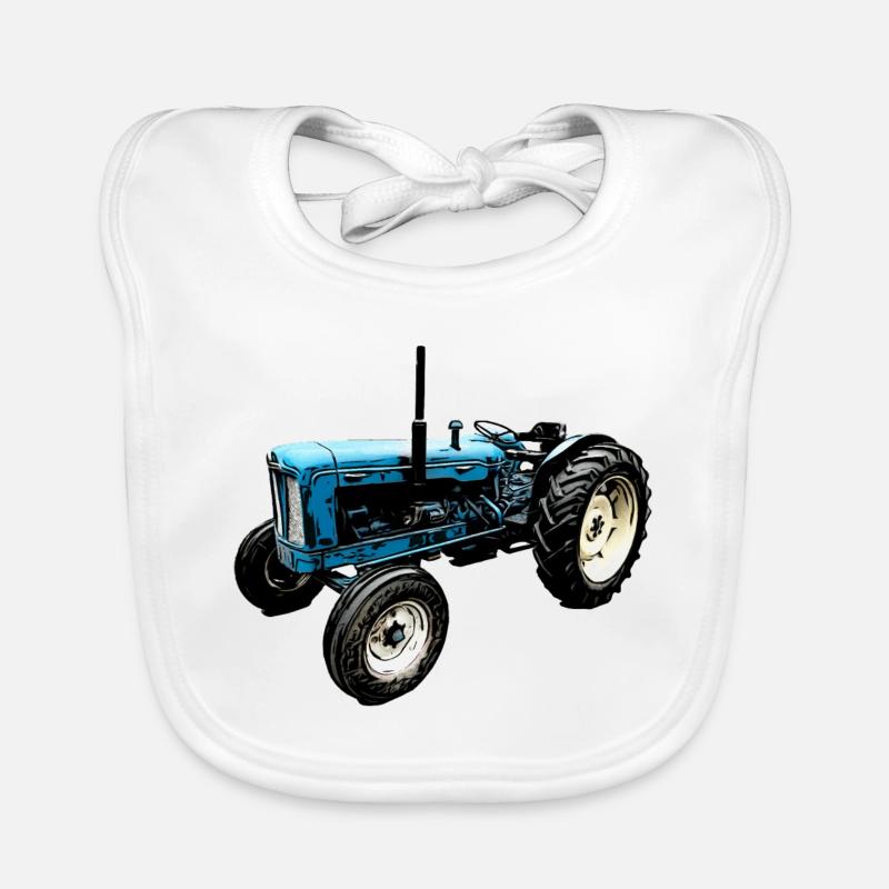 Traktor Super Major 6 Baby Bio-Lätzchen