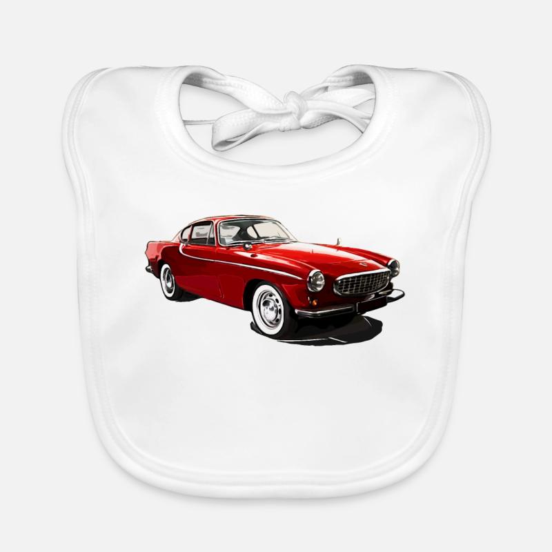 Oldtimer P1800 Bavoir bio Bébé