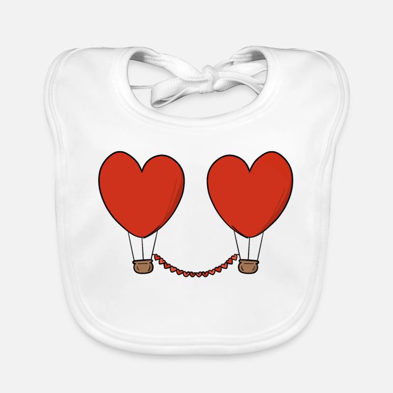 Voler avec amour Bavoir bio Bébé