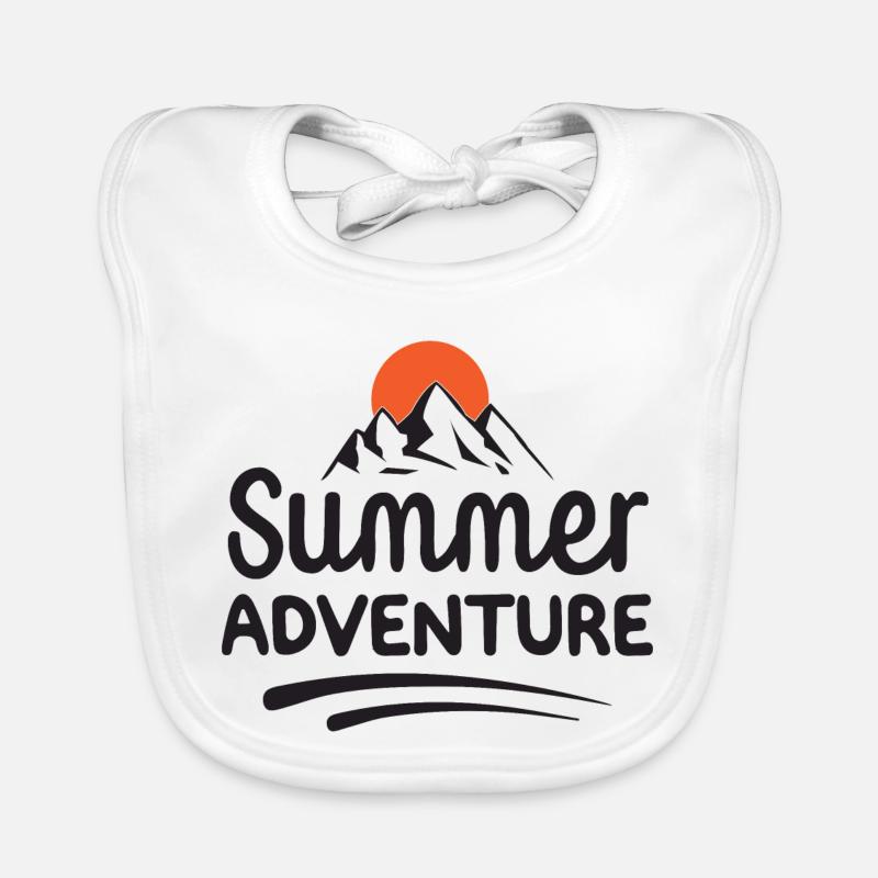 Sommer-Abenteuer Baby Bio-Lätzchen