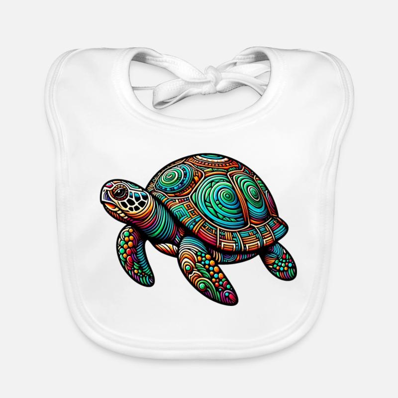 Turtle Organic Baby Bibs