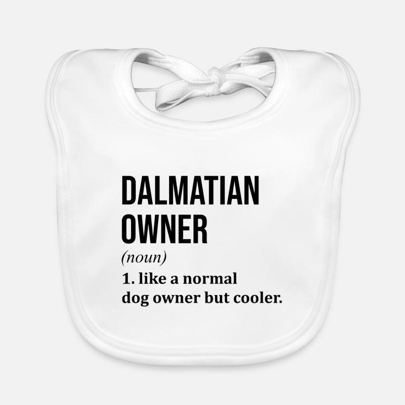 Dalmatiner Baby Bio-Lätzchen