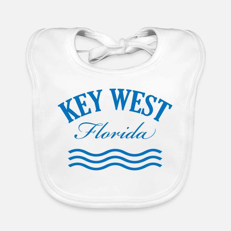 Key West Florida Küstendesign Baby Bio-Lätzchen
