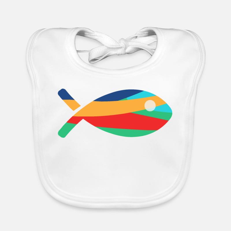 FISCH. Baby Bio-Lätzchen