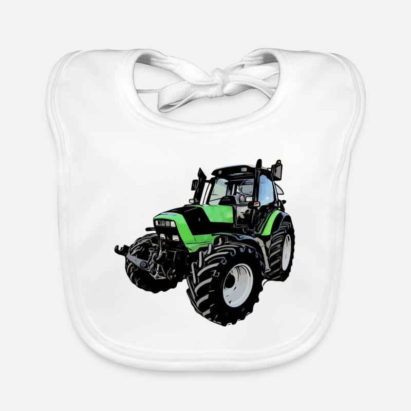 Agrotron M600 Bavoir bio Bébé