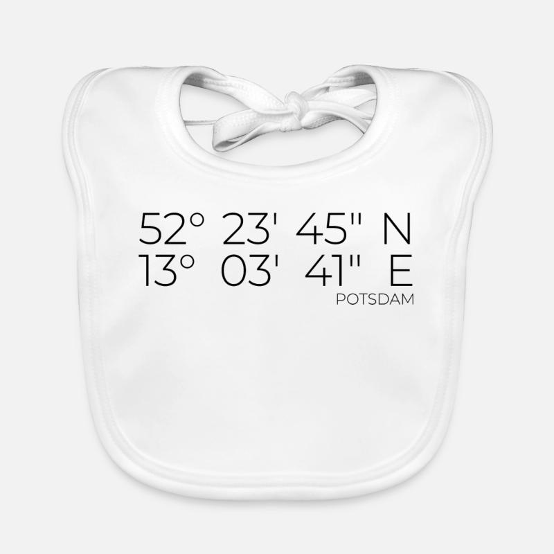 Coordinates Potsdam Organic Baby Bibs