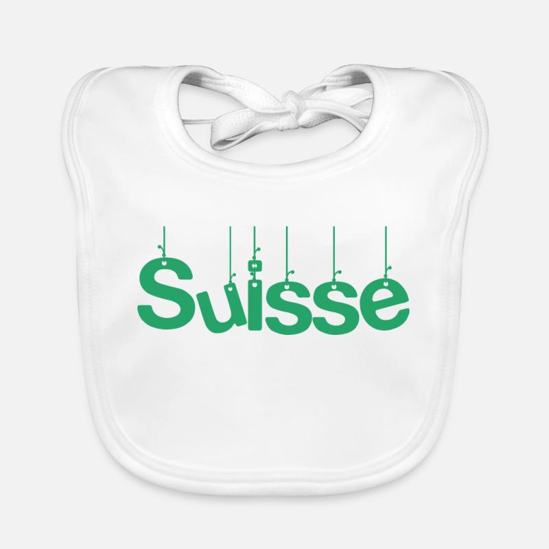 SCHWEIZ. LAND. GENF Baby Bio-Lätzchen