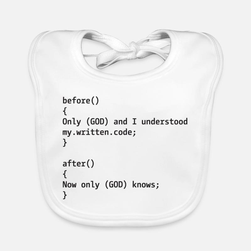 Developer Joke Organic Baby Bibs