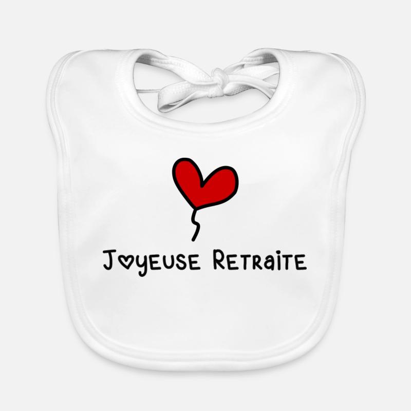 RETRAITE Bavoir bio Bébé