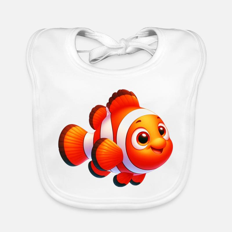 Clownfisch Baby Bio-Lätzchen