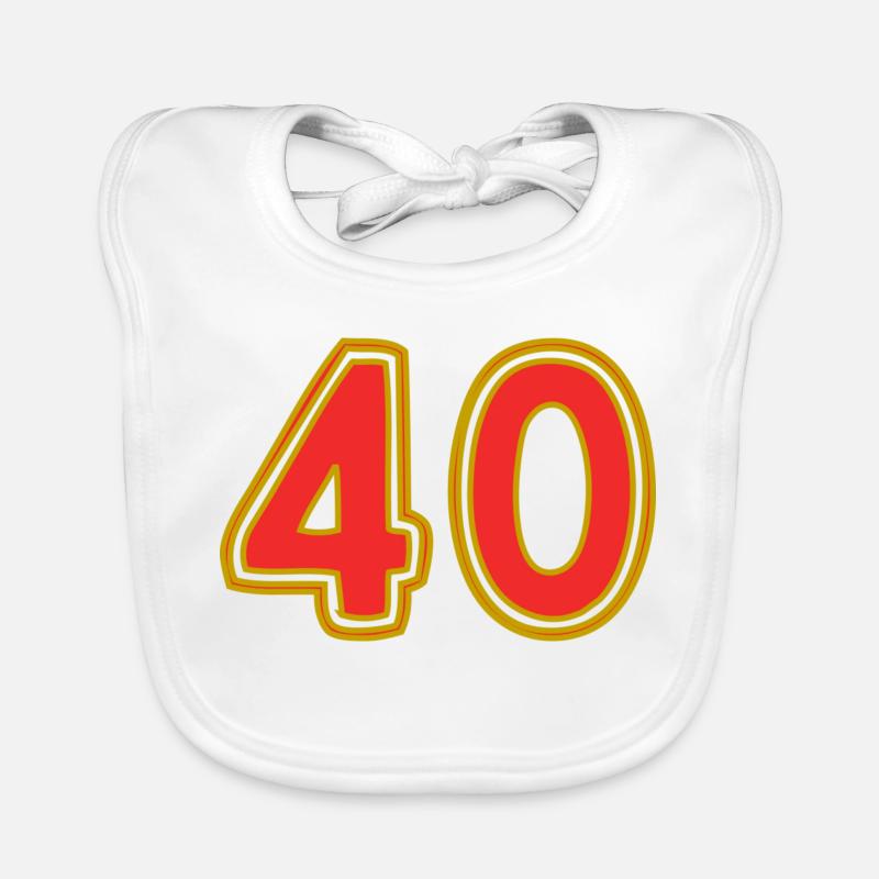 40 Baby Bio-Lätzchen