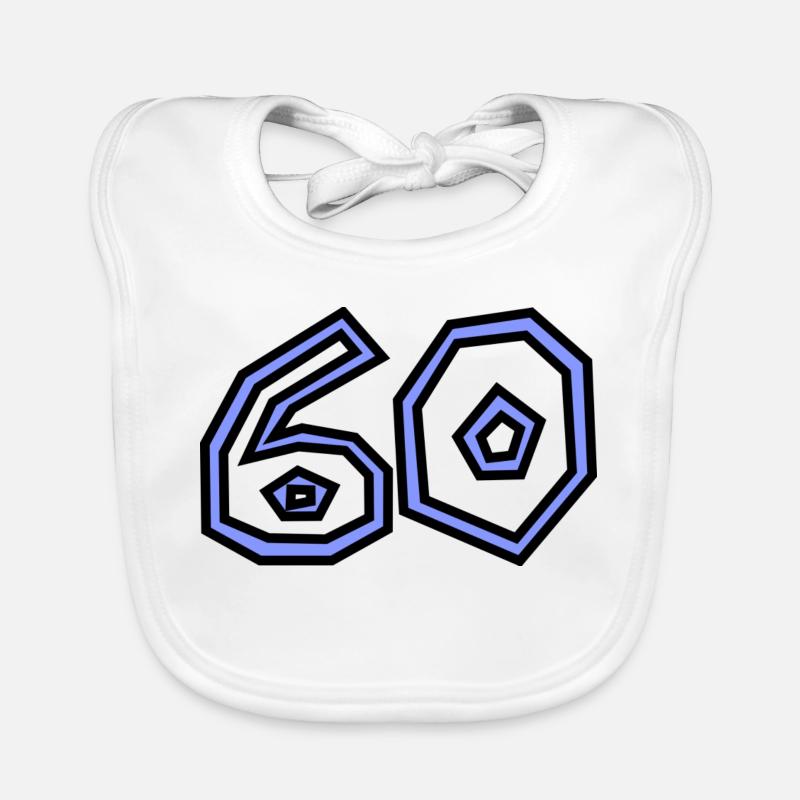 60 Organic Baby Bibs