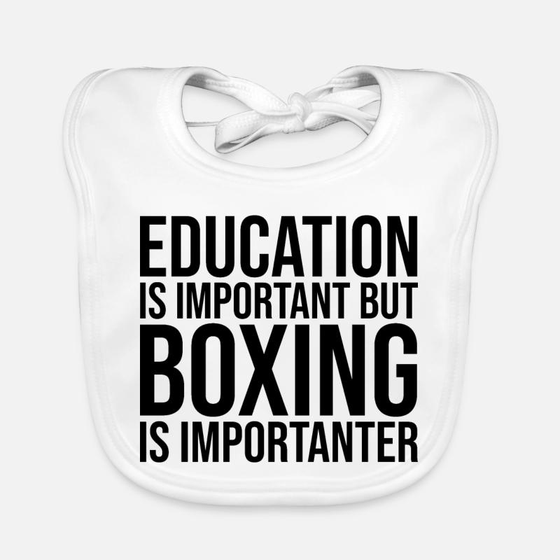 boxe Bavoir bio Bébé