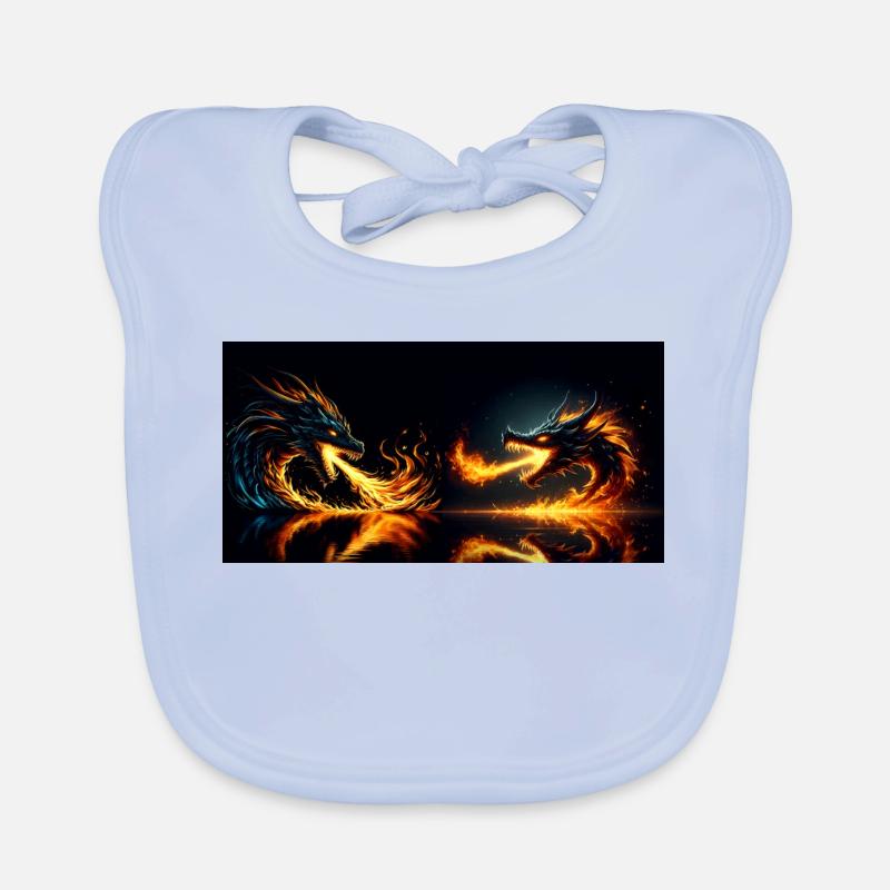 Chaleur de la bataille Bavoir bio Bébé