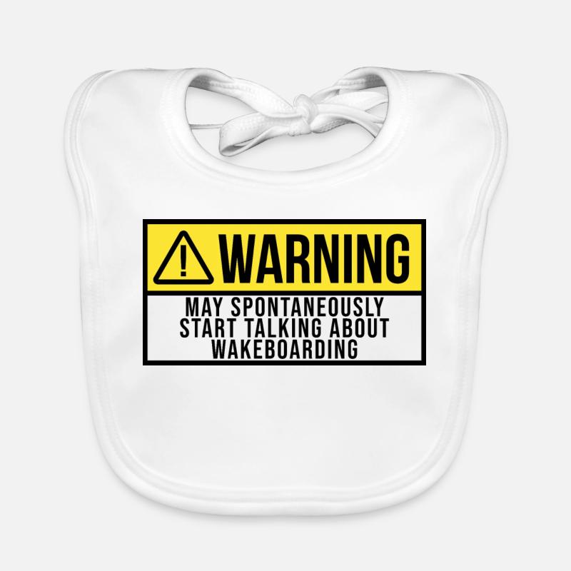 Wakeboarding Organic Baby Bibs