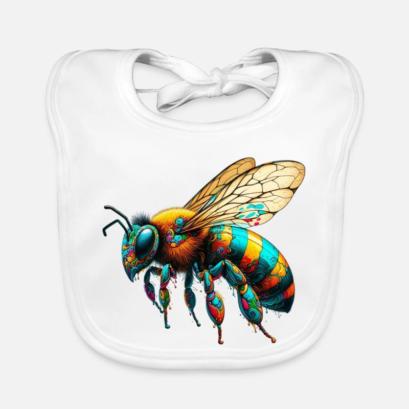 Abeille Bavoir bio Bébé