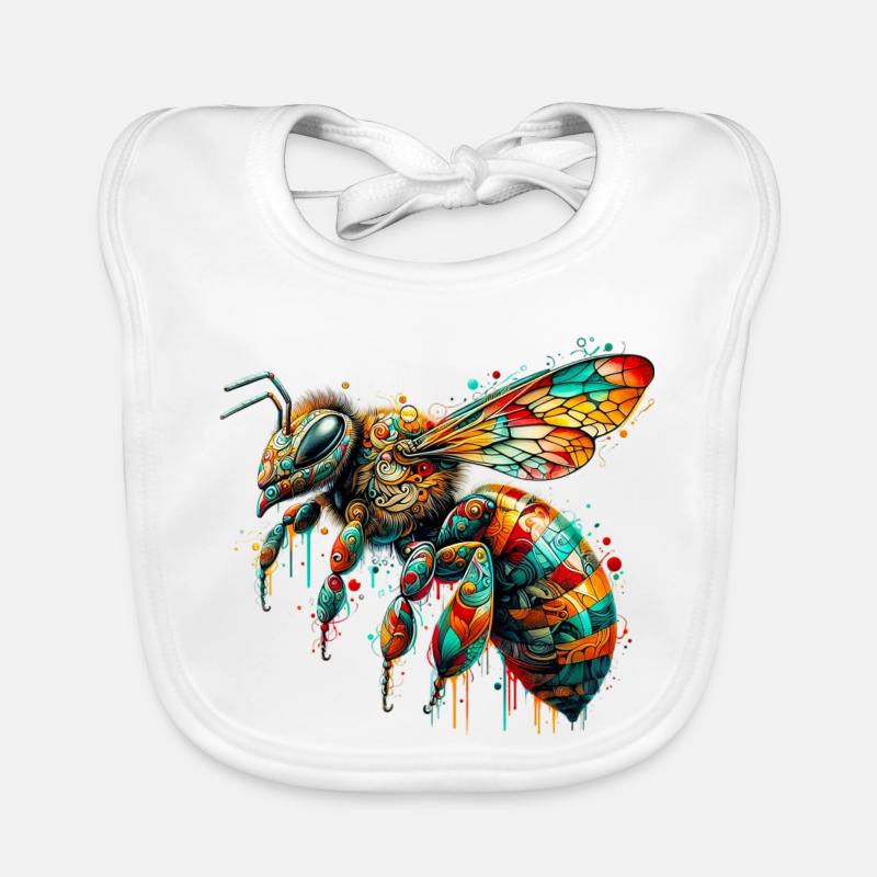 Bee Organic Baby Bibs