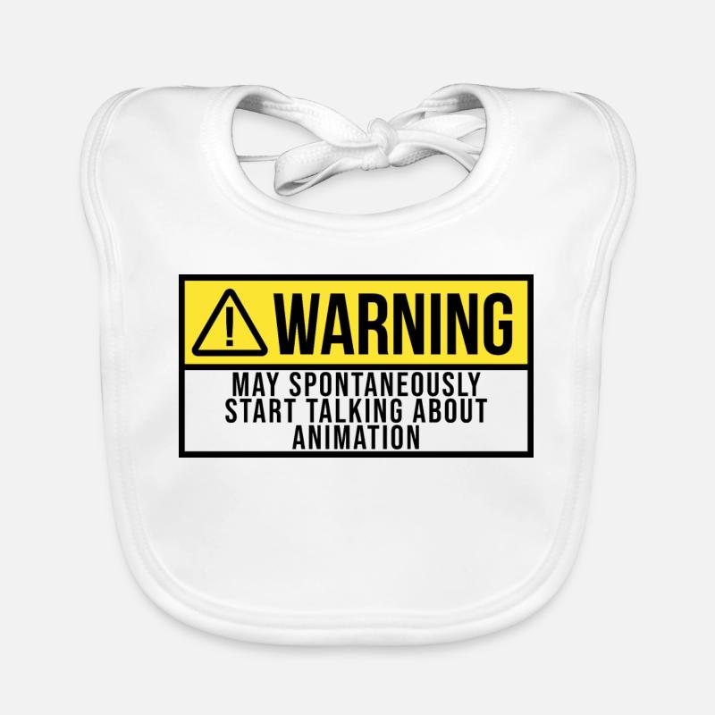 Animation Organic Baby Bibs