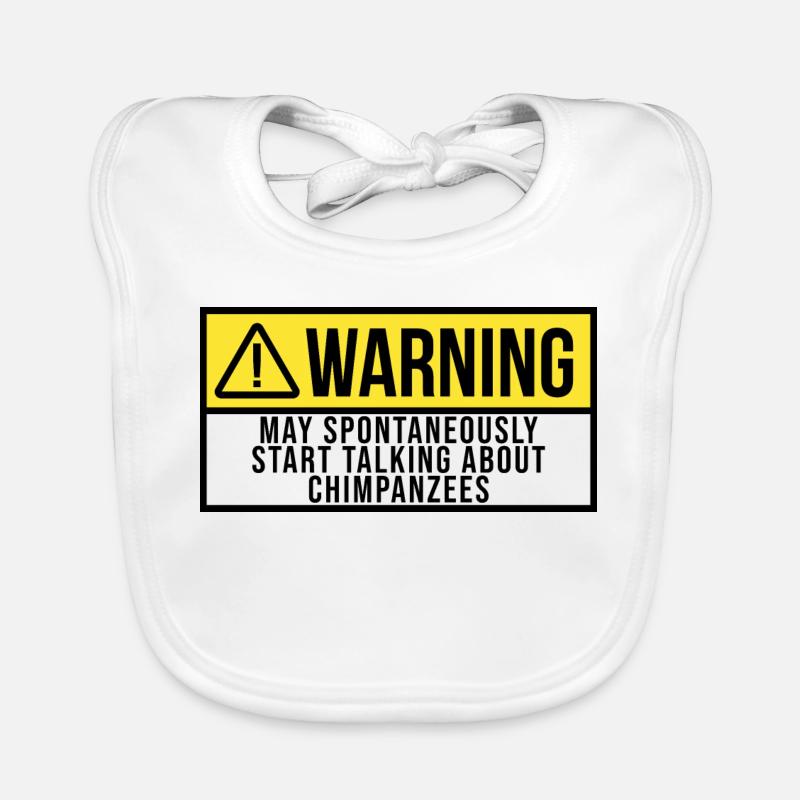 Chimpanzee Organic Baby Bibs