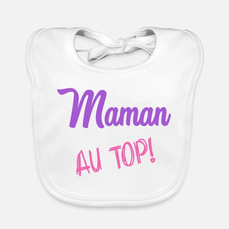 SCHÖNEN MUTTERTAG. MAMA. MUTTERTAG Baby Bio-Lätzchen