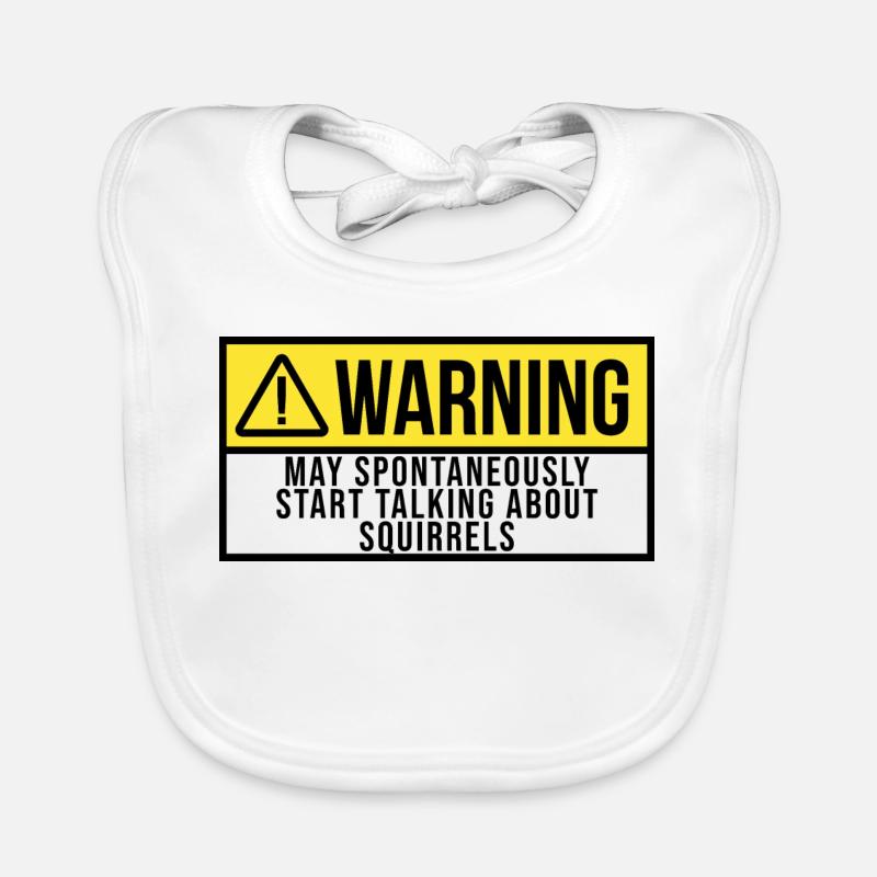 Eichhörnchen Baby Bio-Lätzchen